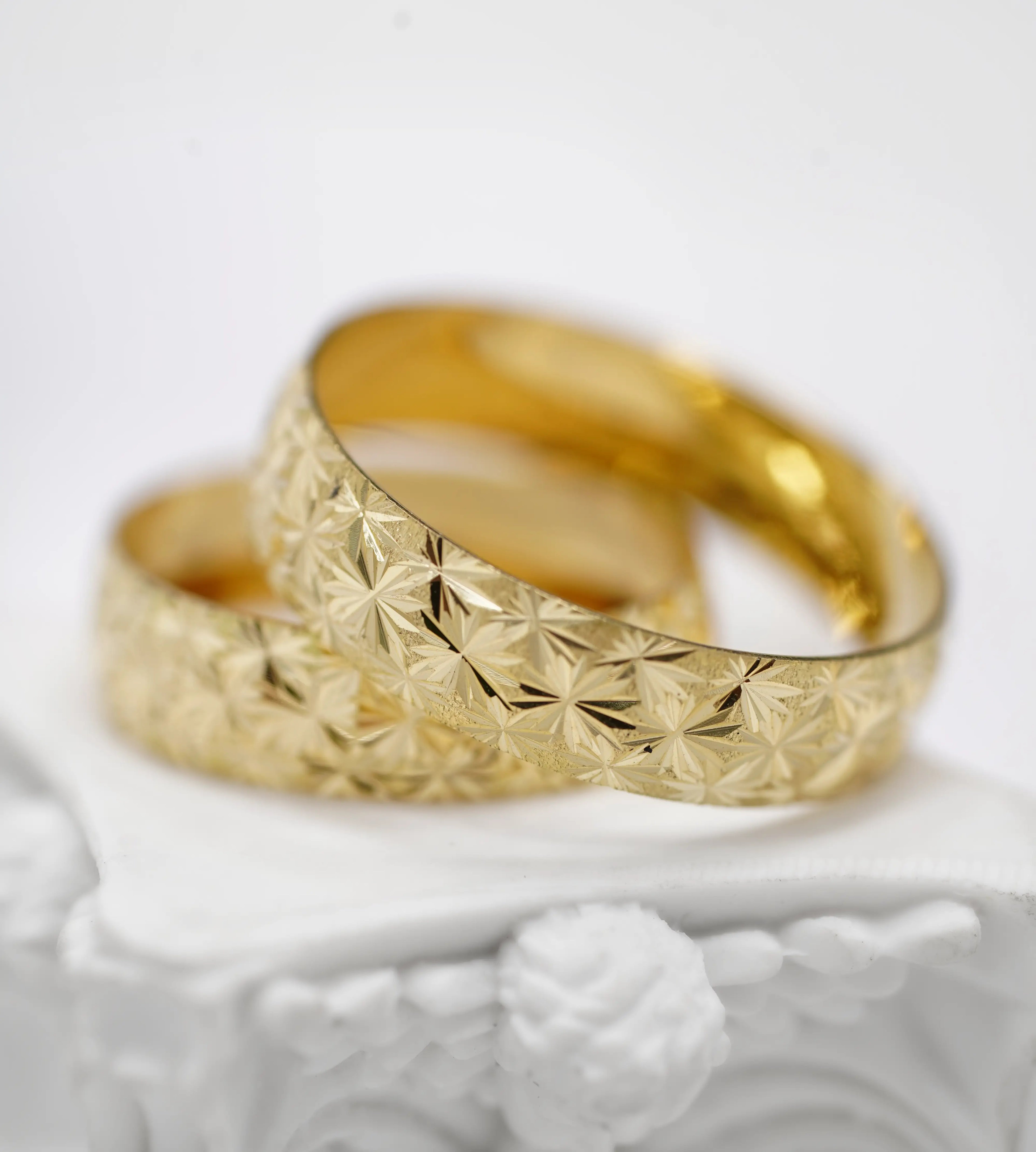 Anillos de matrimonio en oro 18K