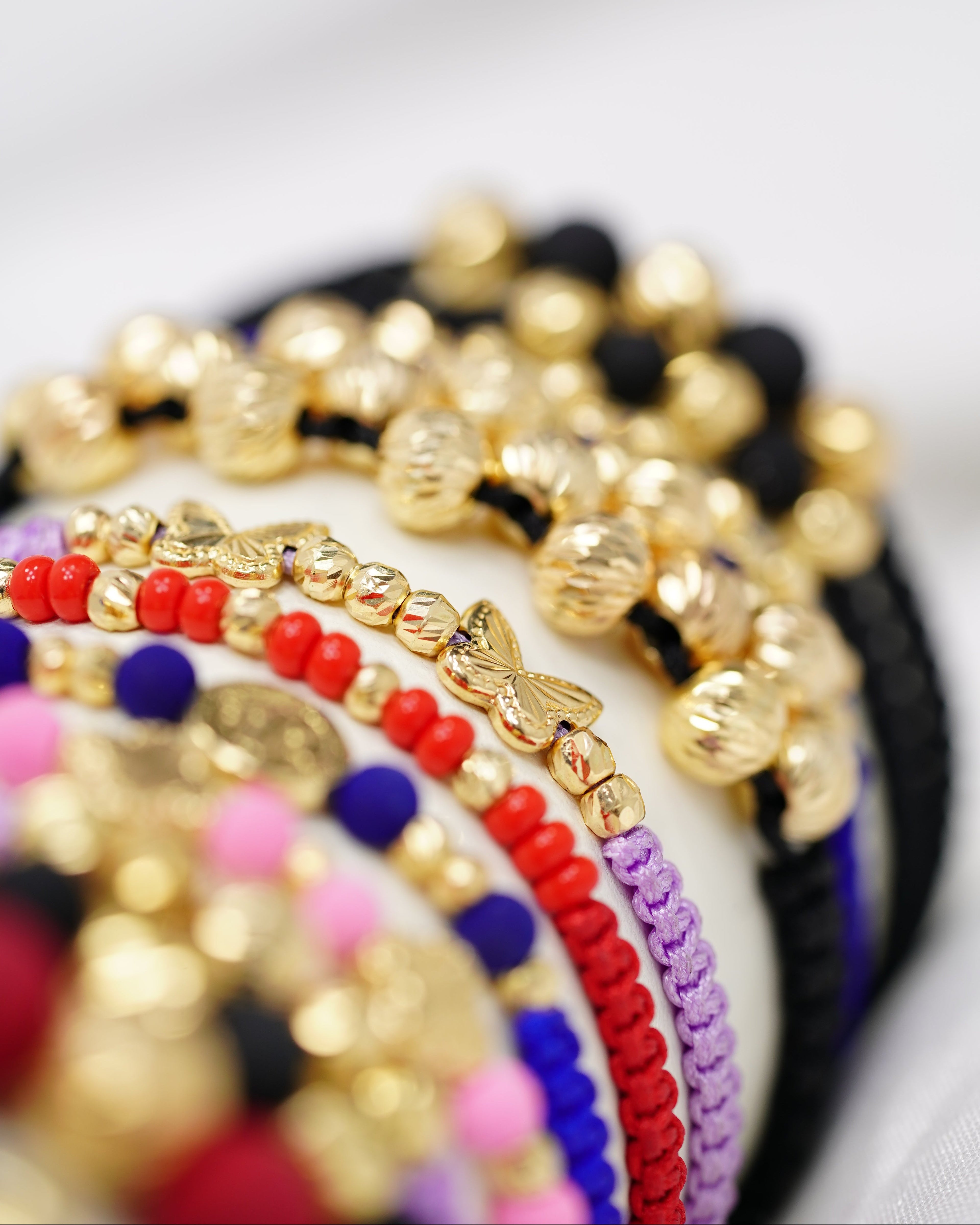 Pulseras tejidas