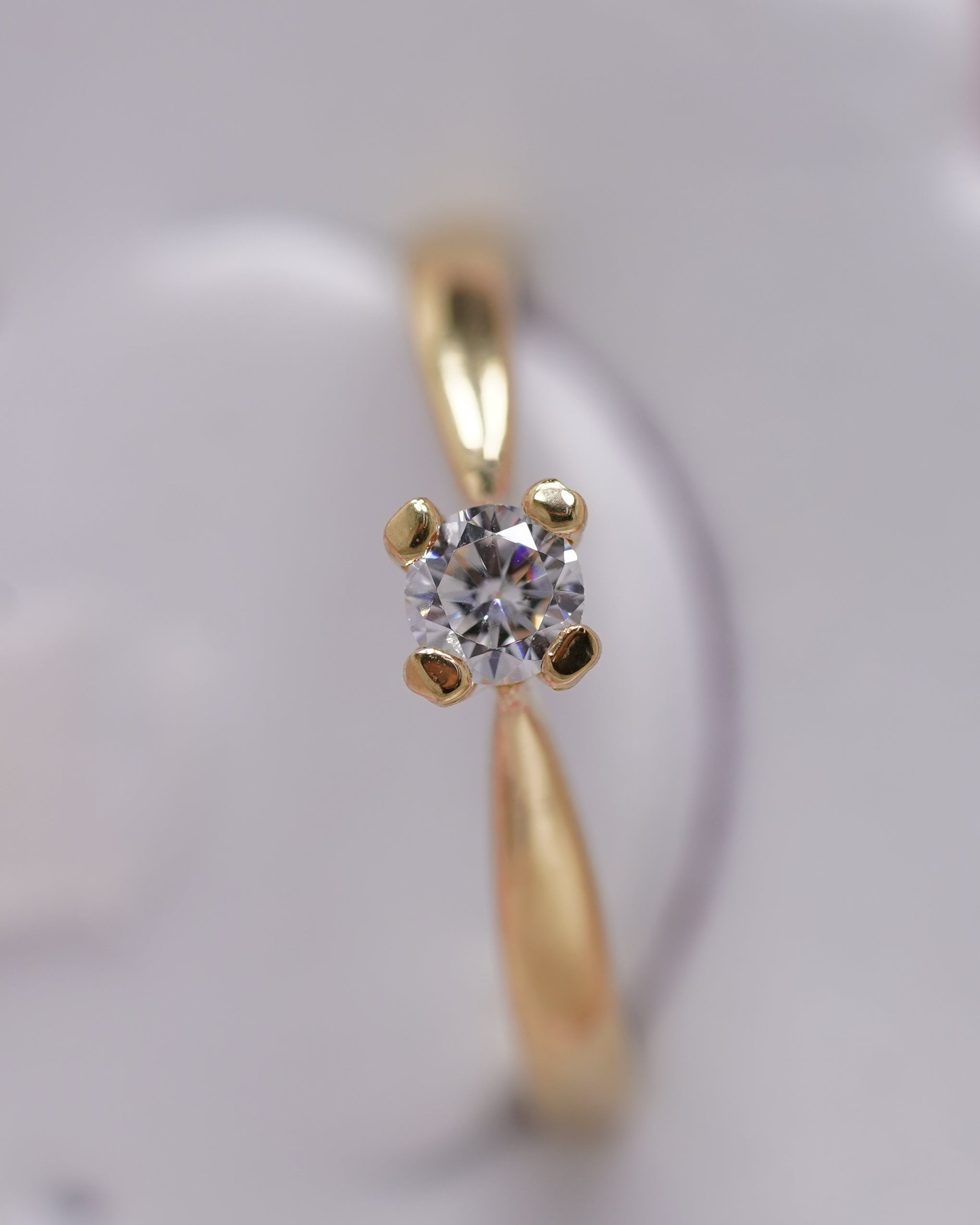 Anillo de Compromiso en Oro 18K