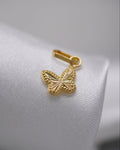 Dije de Mariposa en Oro 18K
