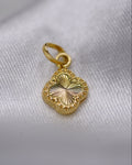 Dije Tipo Trébol Estilo Van Cleef en Oro 18K