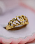 Anillo de 15 Años en Oro 18K – 4.8 Gramos | Elegancia para una Fecha Especial