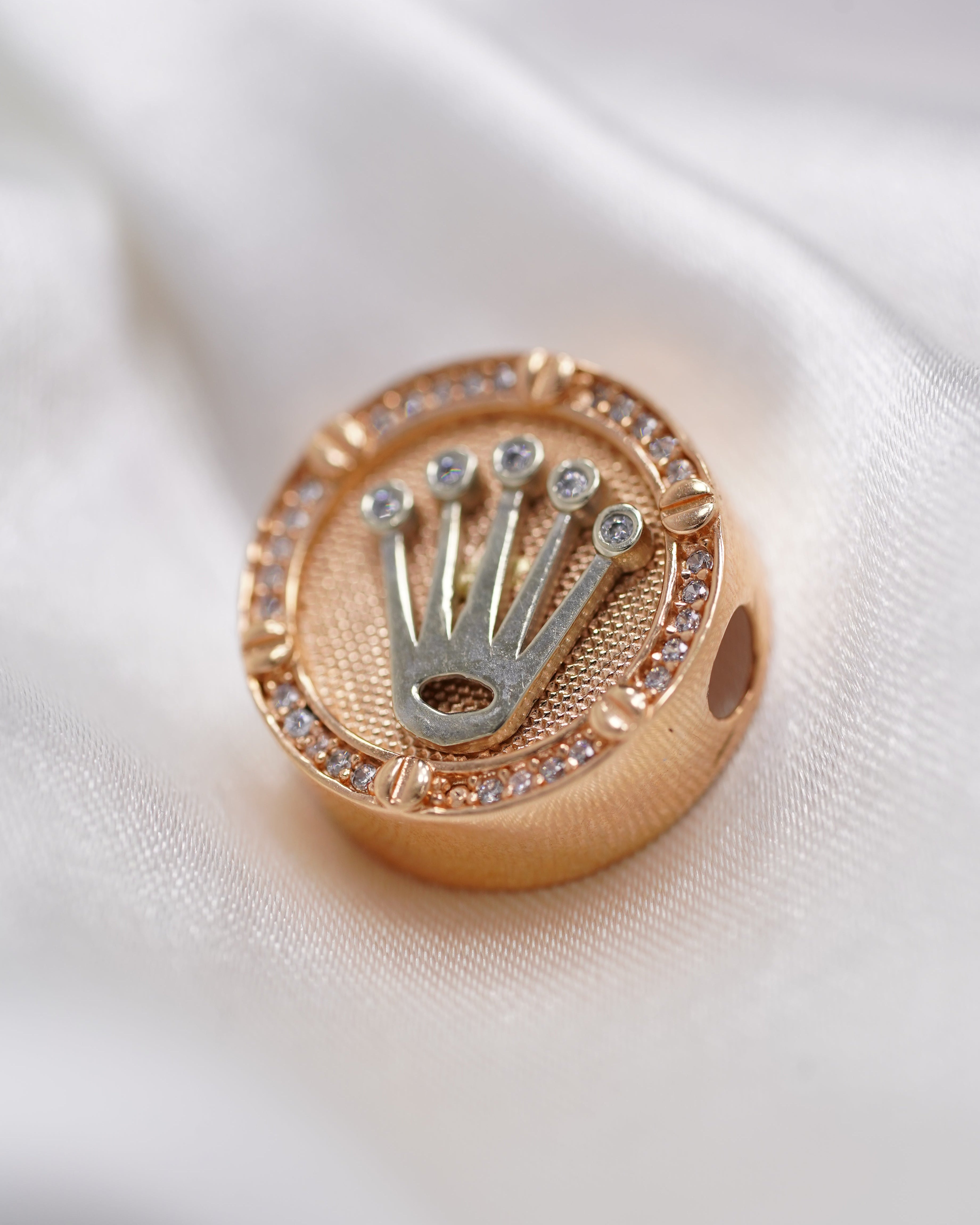 Herraje Estilo Rolex en Oro Rosa 18K