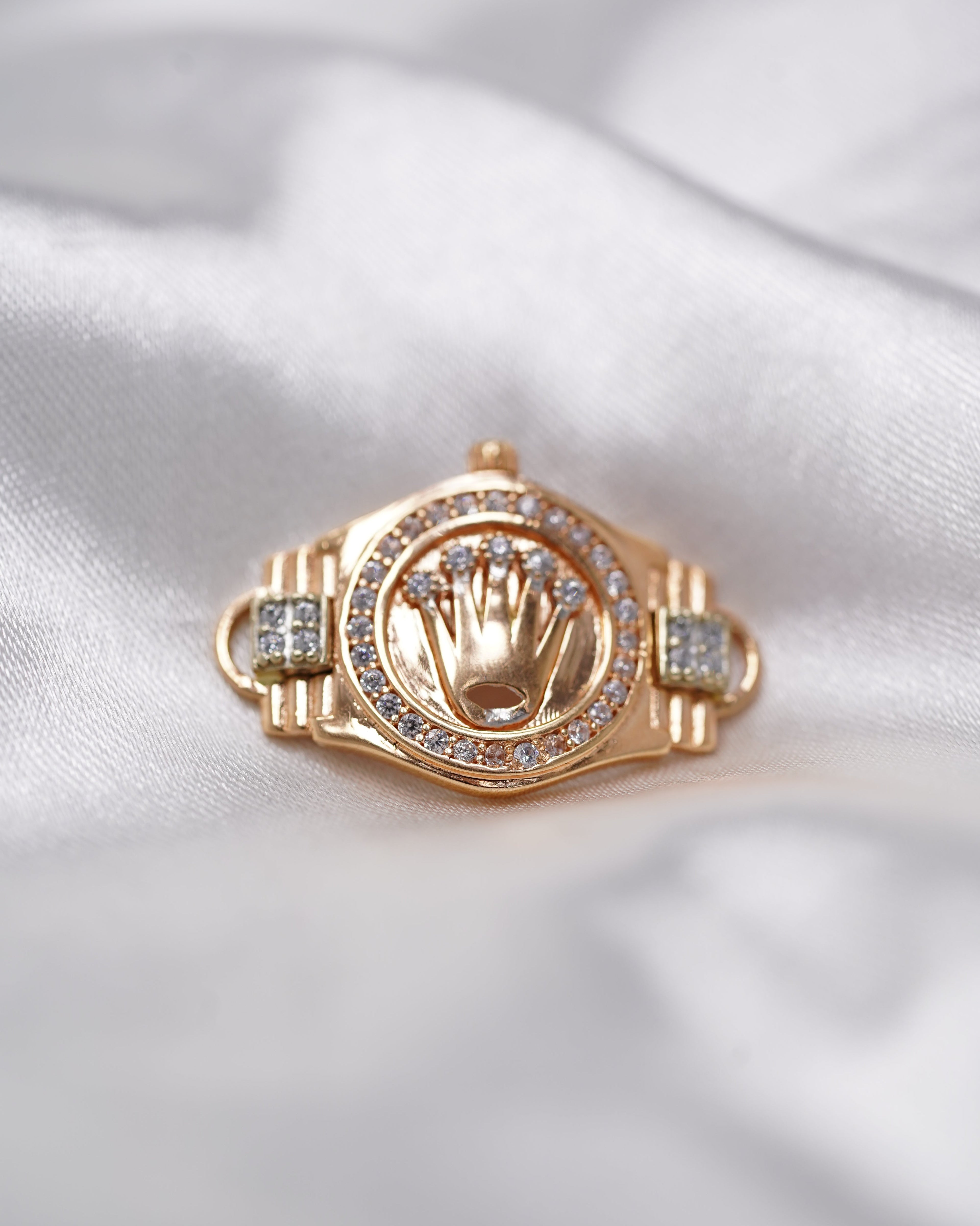 Herraje Tipo Rolex Oro Rosa 18K
