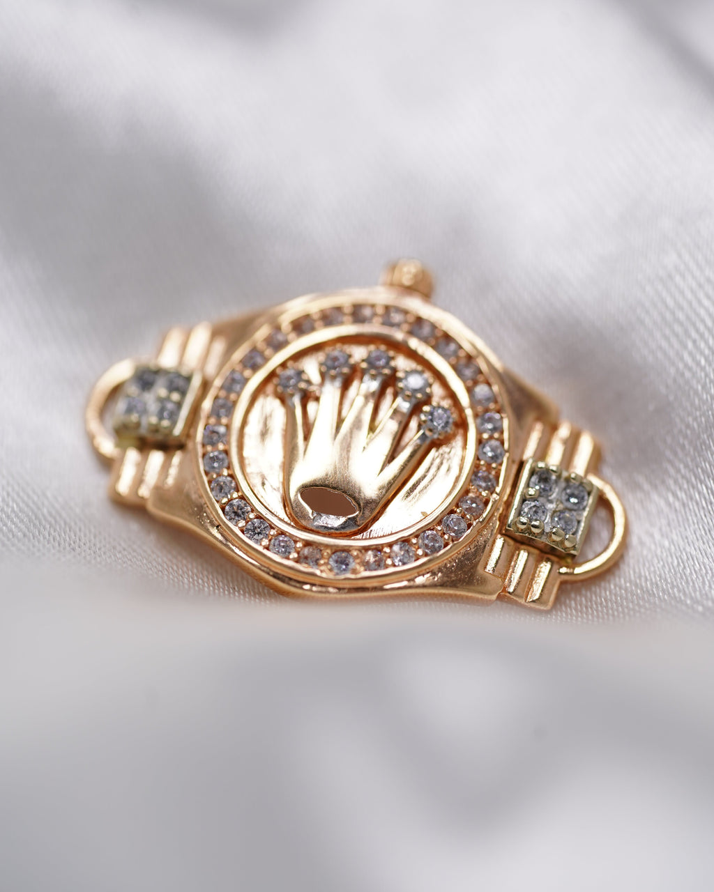 Herraje Tipo Rolex Oro Rosa 18K