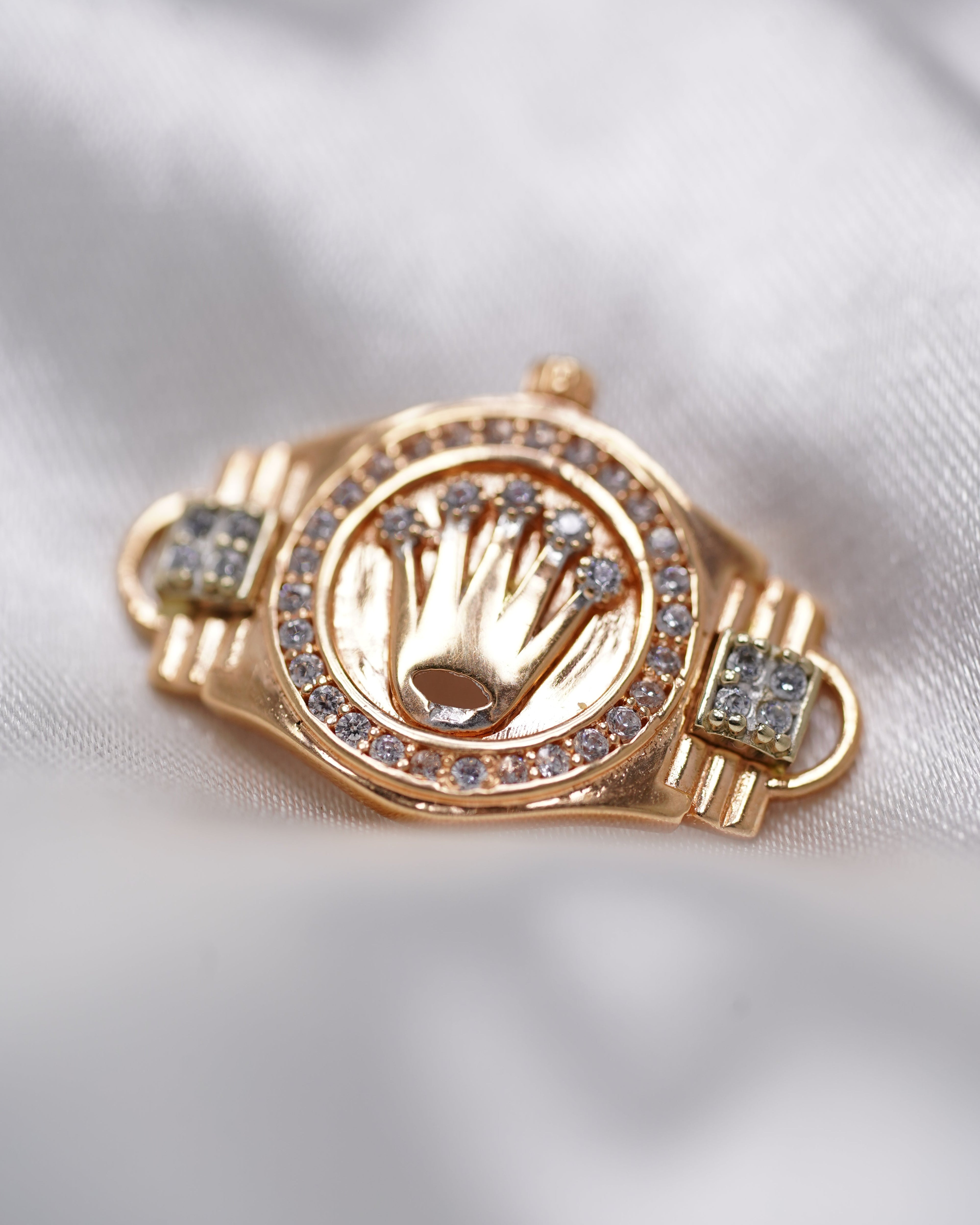 Herraje Tipo Rolex Oro Rosa 18K