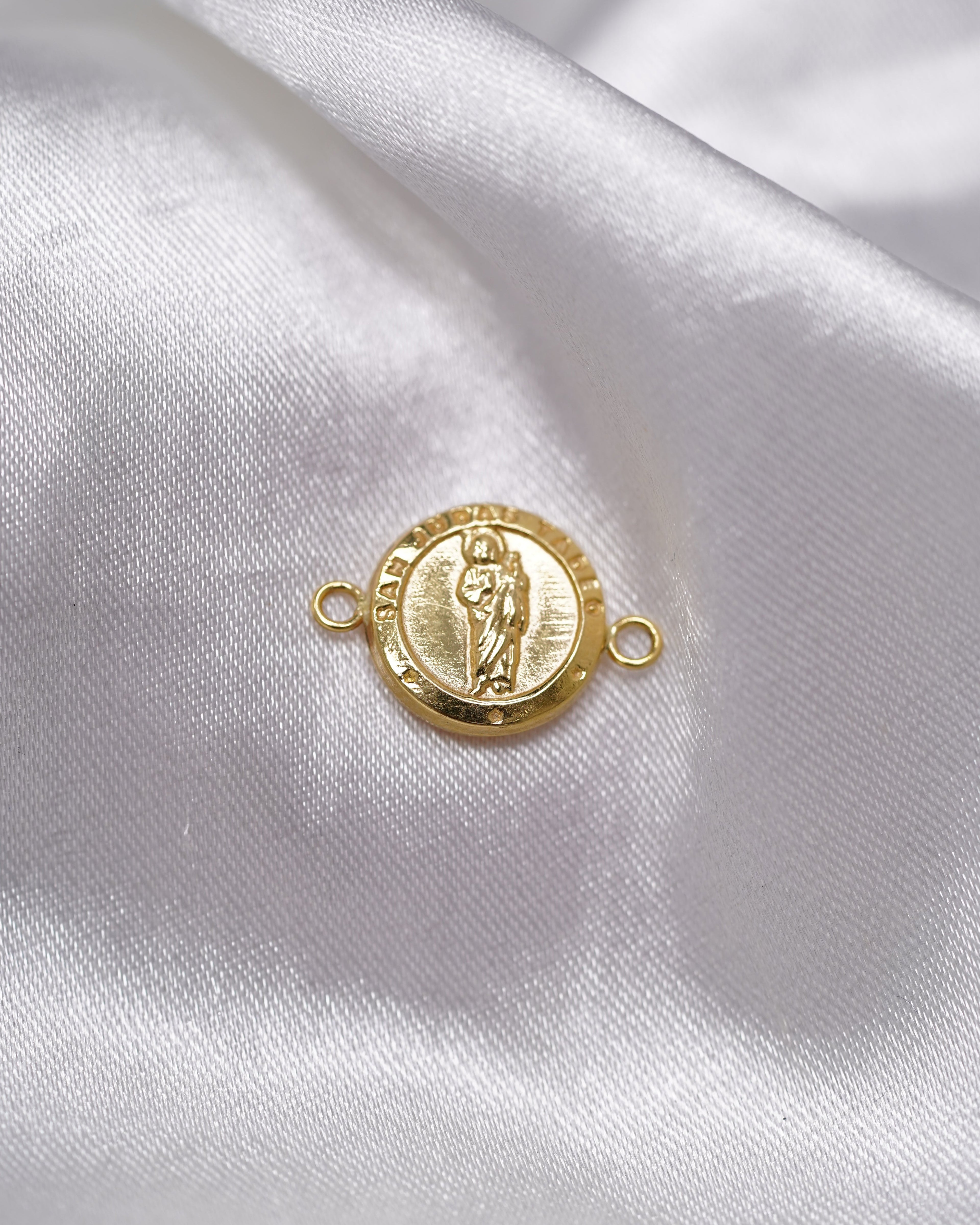 Herraje San Judas Tadeo en Oro 18K