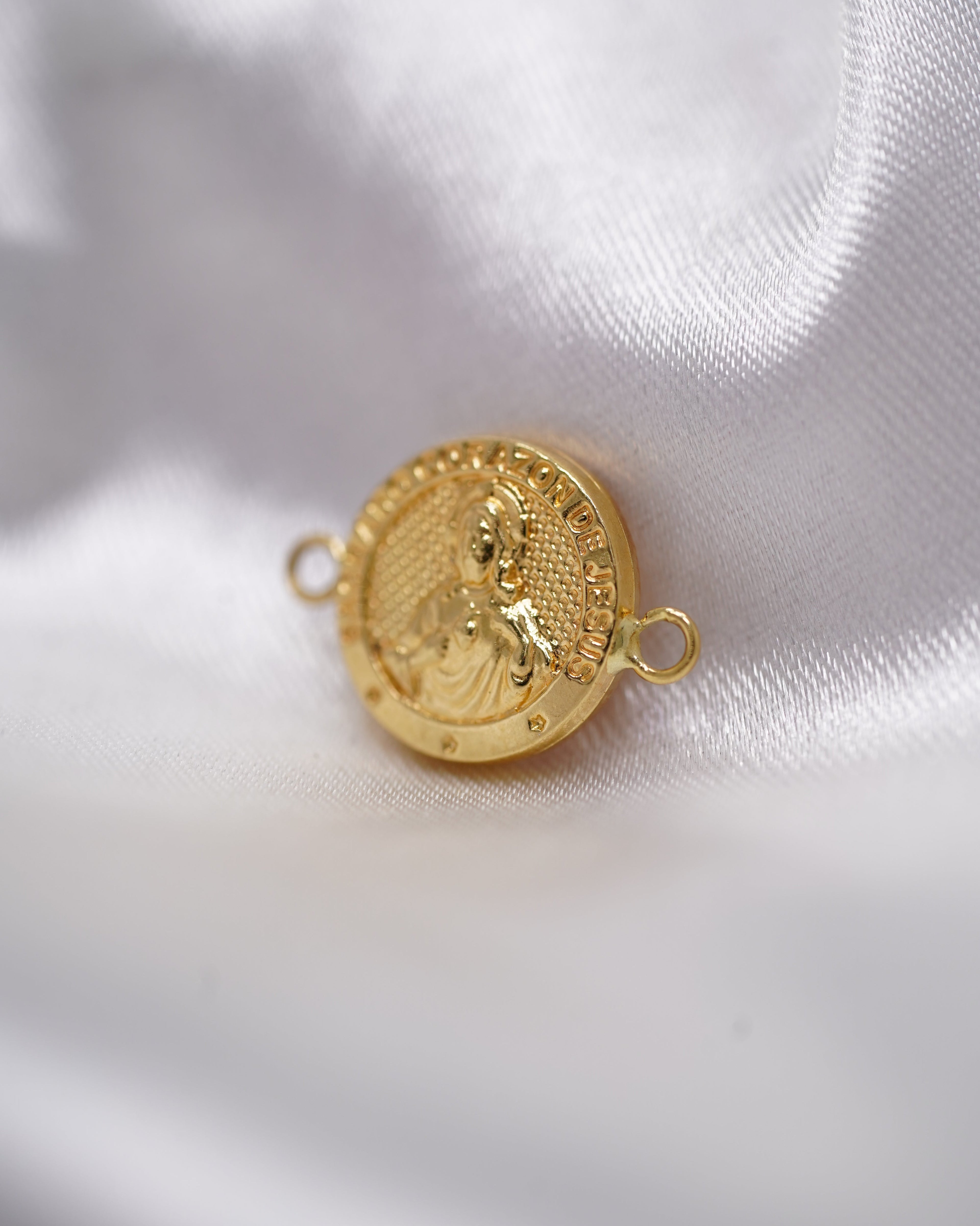Herraje Sagrado Corazón de Jesús en Oro 18K