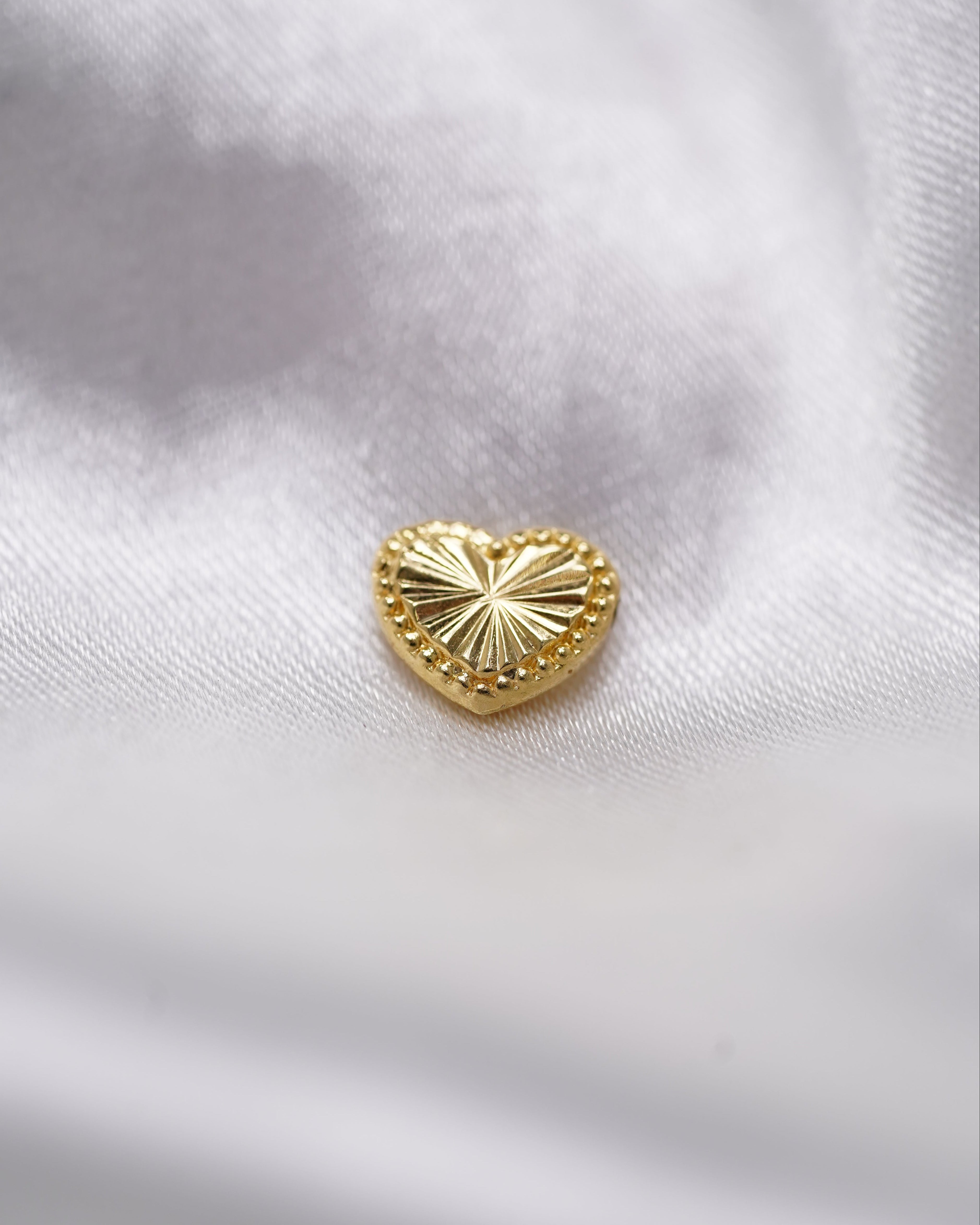 Herraje Corazón en Oro 18K
