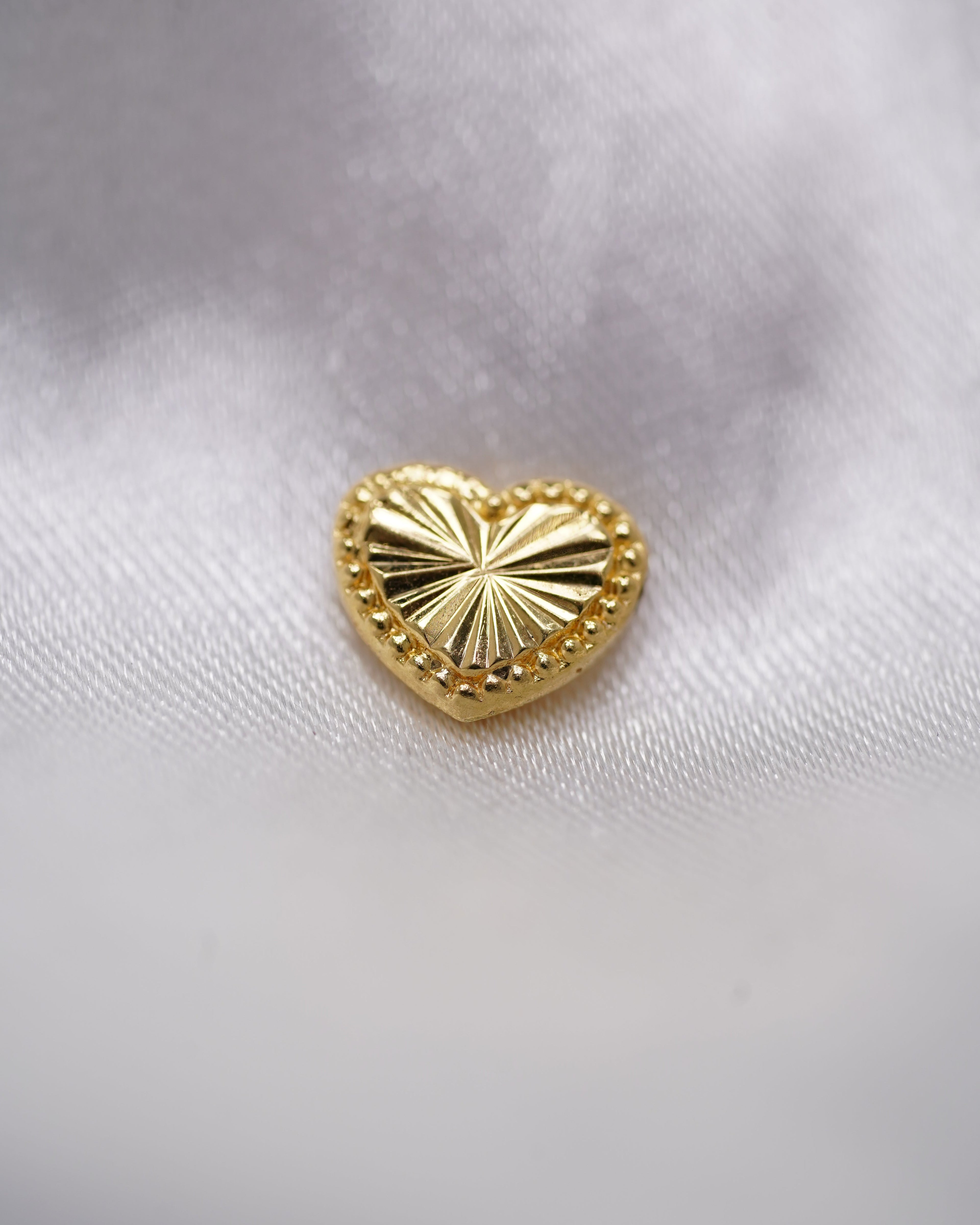 Herraje Corazón en Oro 18K