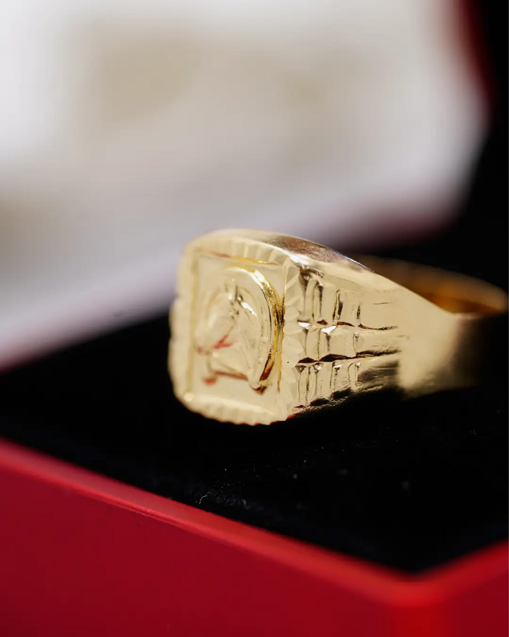 🐎 Anillo Caballero Caballo 2 en Oro 18K – Nobleza, Fuerza y Estilo