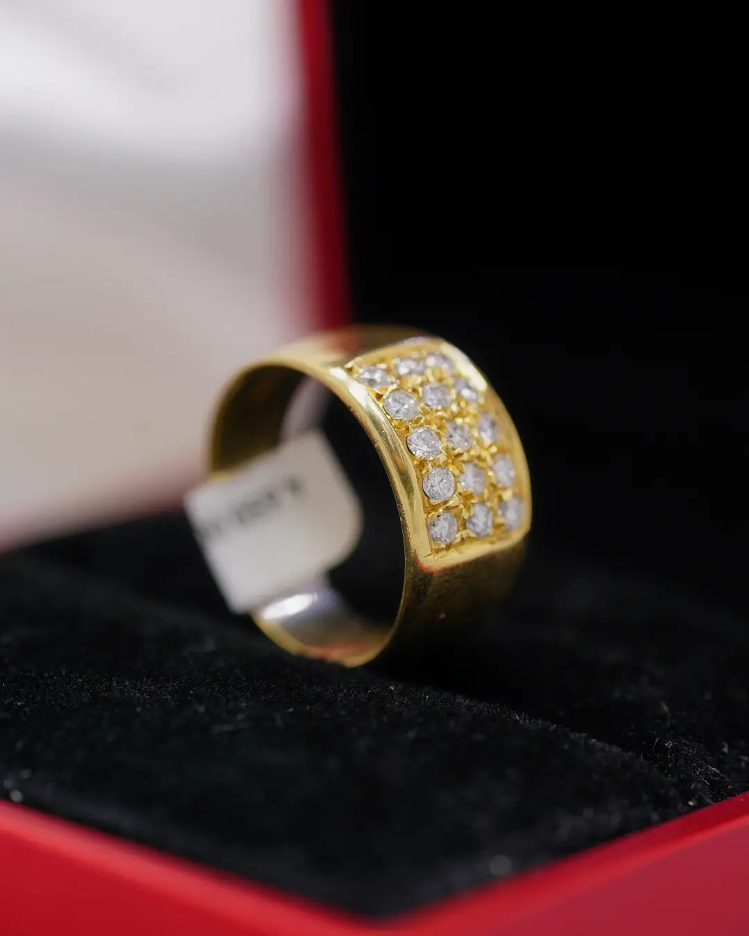 Anillo Solitario en Oro 18K con Diamante Natural 0.45 P