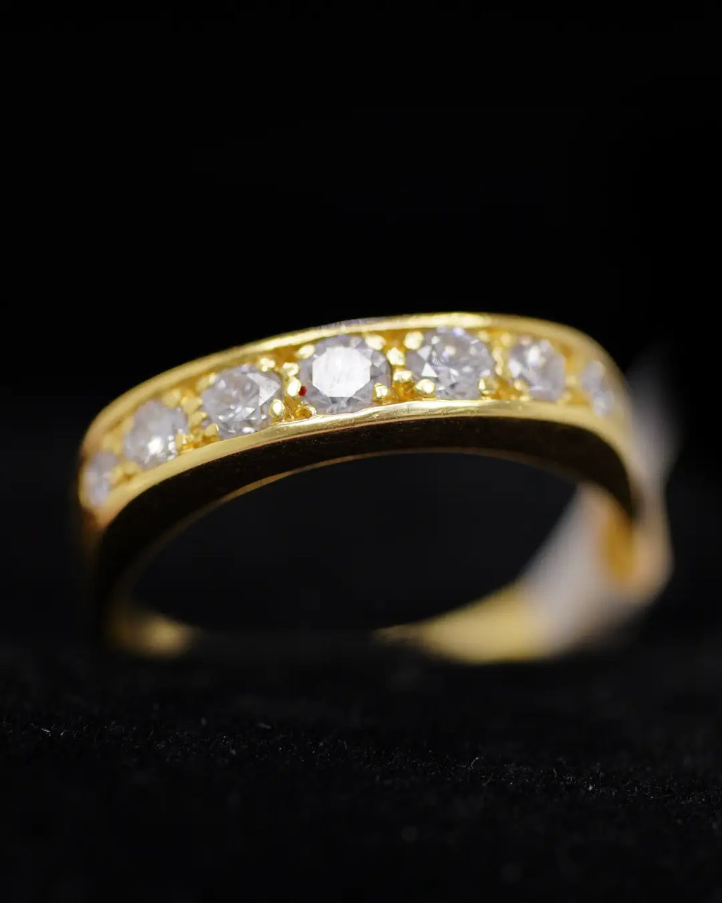 Anillo de Compromiso en Oro 18K con Diamante Natural 0.35 P | Dorian Joyeros