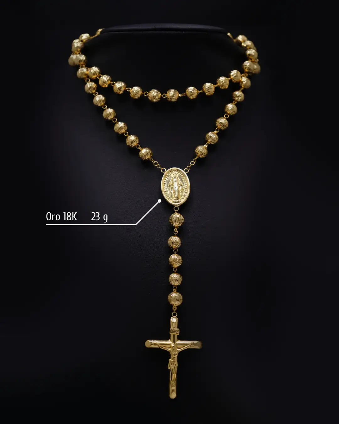 Camándula en Oro 18K – 23 gramos