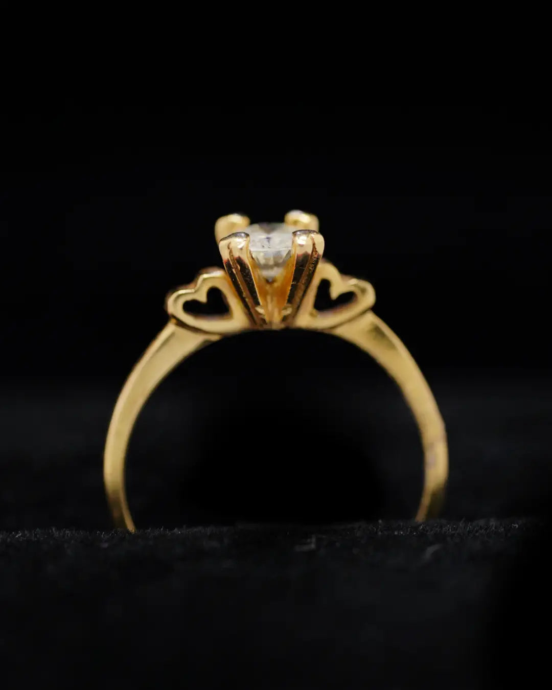 Anillo de Compromiso en Oro 18K con Diamante Natural 0.40 P | Dorian Joyeros