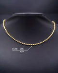 Cadena Tejido Militar en Oro 18K – 6.54 g – 45 cm