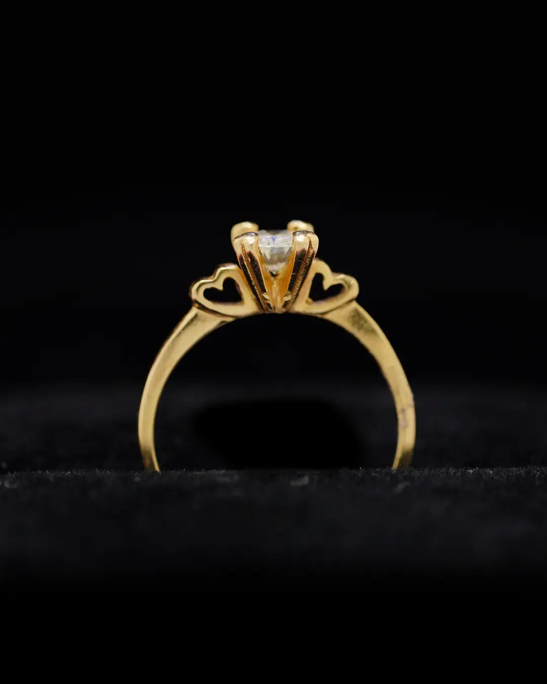 Anillo de Compromiso en Oro 18K con Diamante Natural 0.40 P | Dorian Joyeros