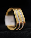 Anillo Solitario en Oro 18K con Diamante Natural 0.74 P