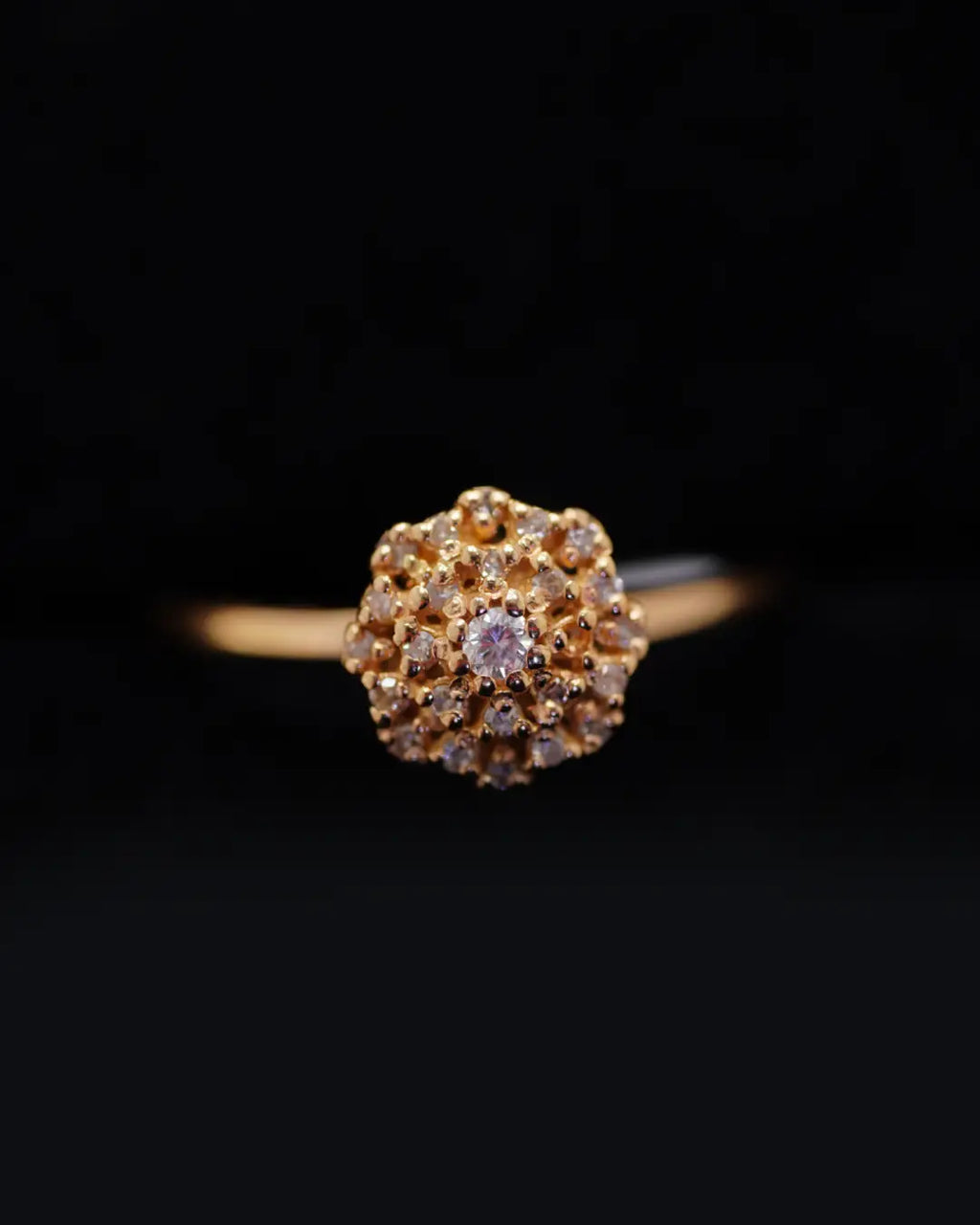 Anillo de Compromiso en Oro 18K con Diamante Natural 0.15 P | Dorian Joyeros
