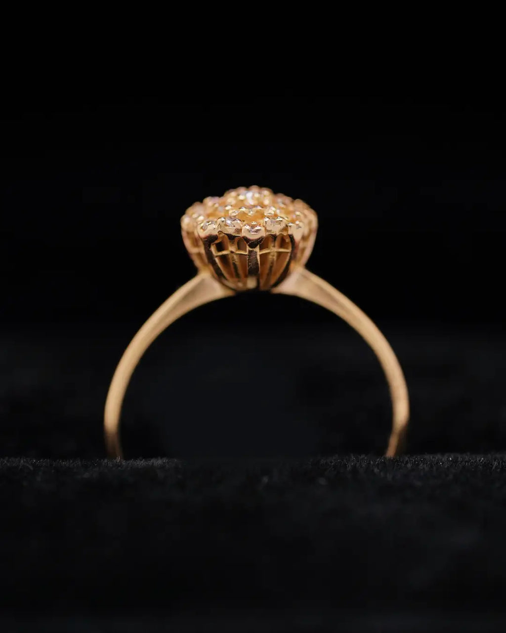 Anillo de Compromiso en Oro 18K con Diamante Natural 0.15 P | Dorian Joyeros