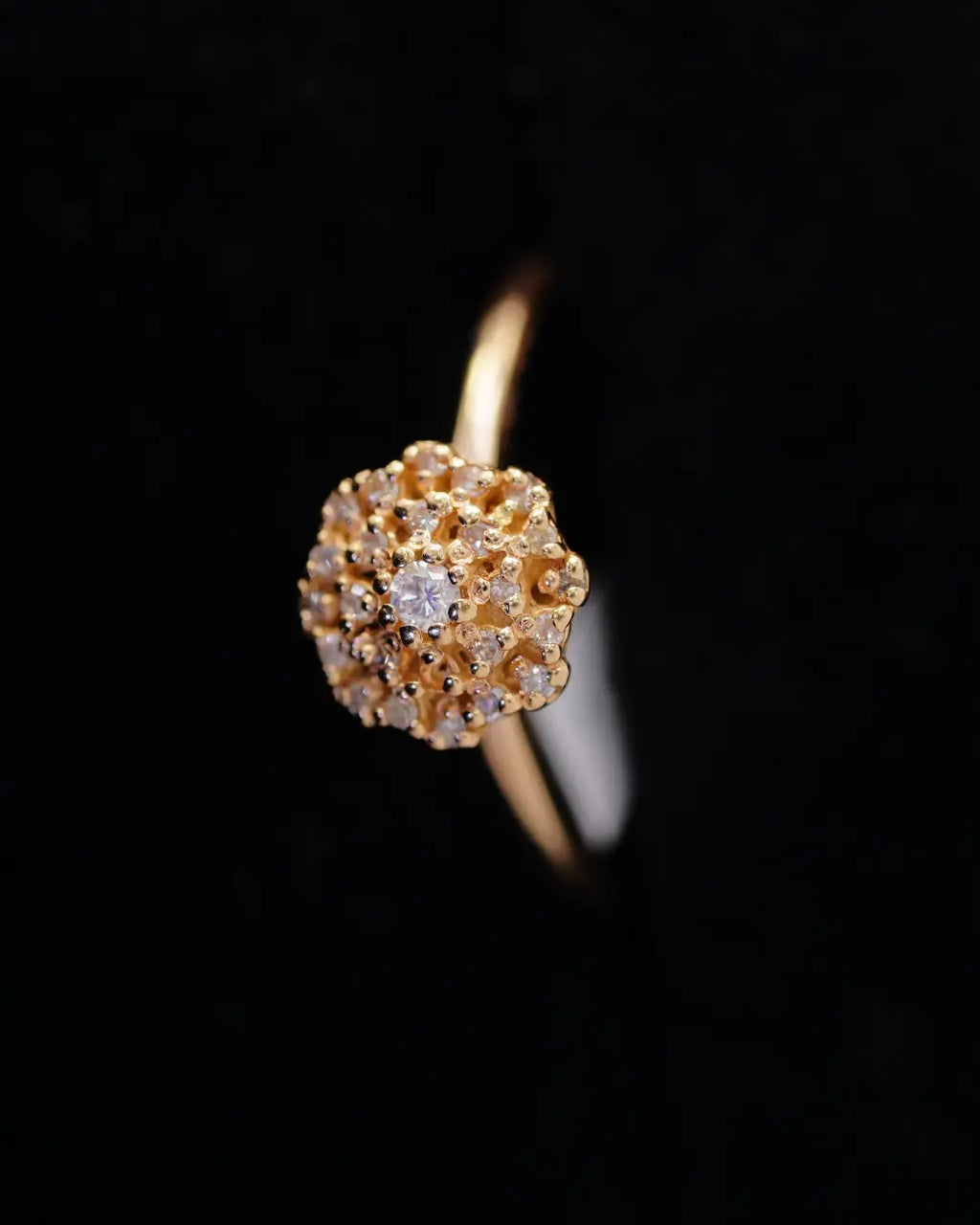Anillo de Compromiso en Oro 18K con Diamante Natural 0.15 P | Dorian Joyeros