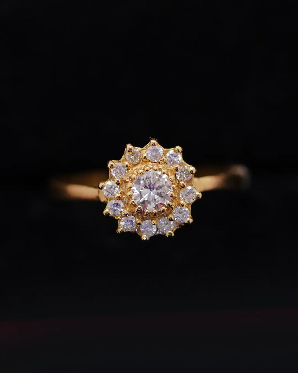 Anillo de Compromiso en Oro 18K con Diamante Natural 0.18 P | Dorian Joyeros