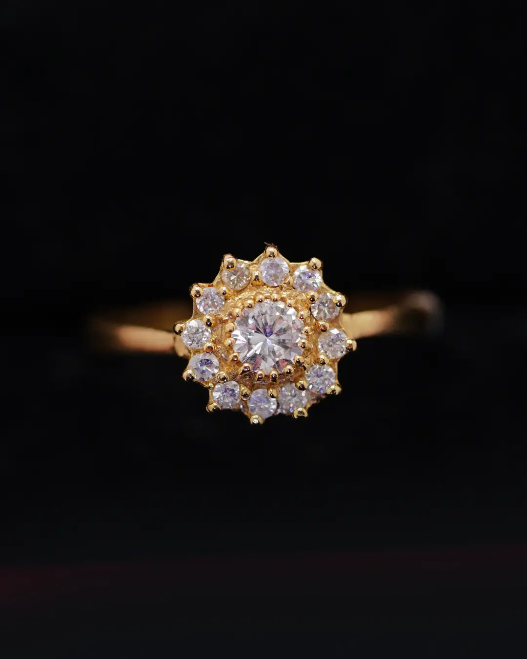 Anillo de Compromiso en Oro 18K con Diamante Natural 0.18 P | Dorian Joyeros