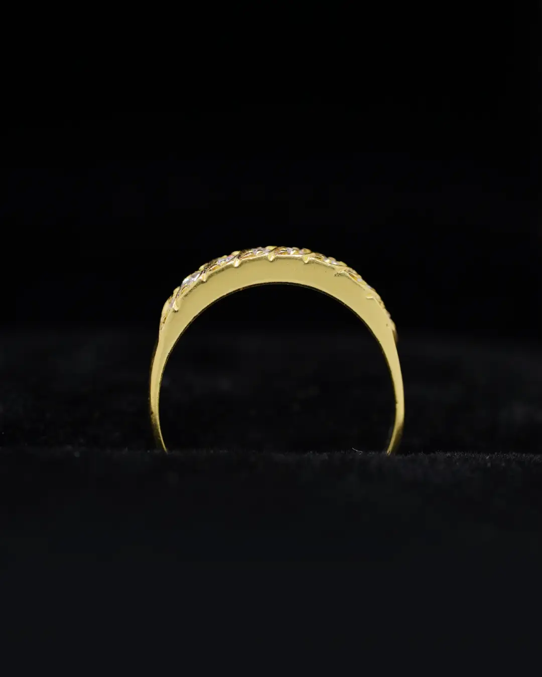 Anillo de Compromiso en Oro 18K con Diamante Natural 0.16 P | Dorian Joyeros