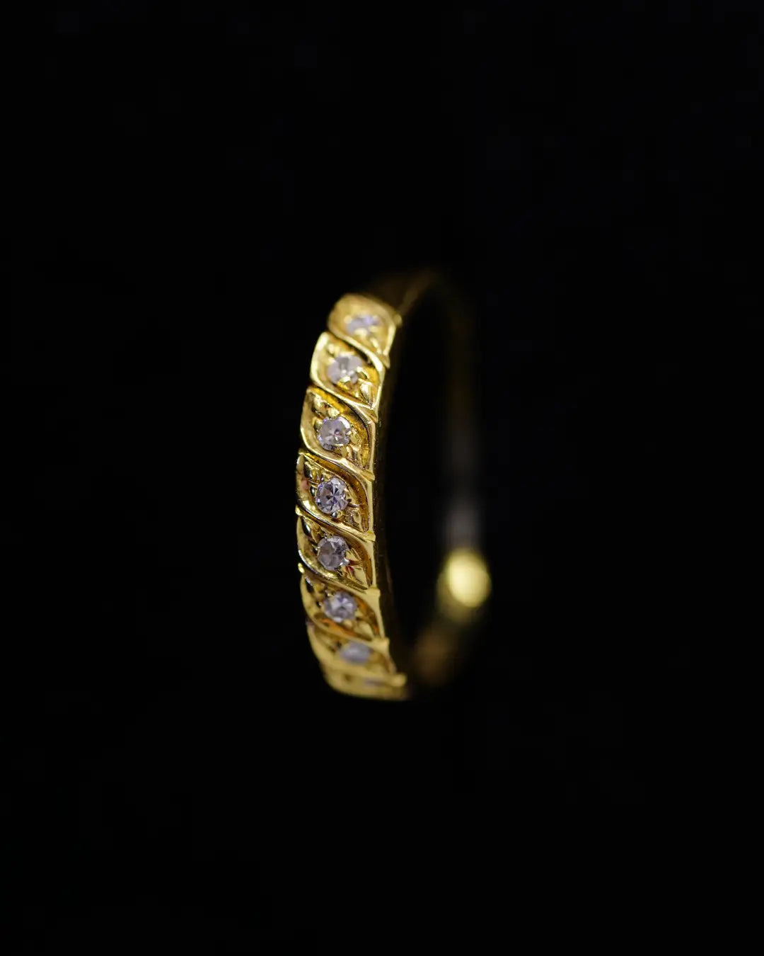 Anillo de Compromiso en Oro 18K con Diamante Natural 0.16 P | Dorian Joyeros