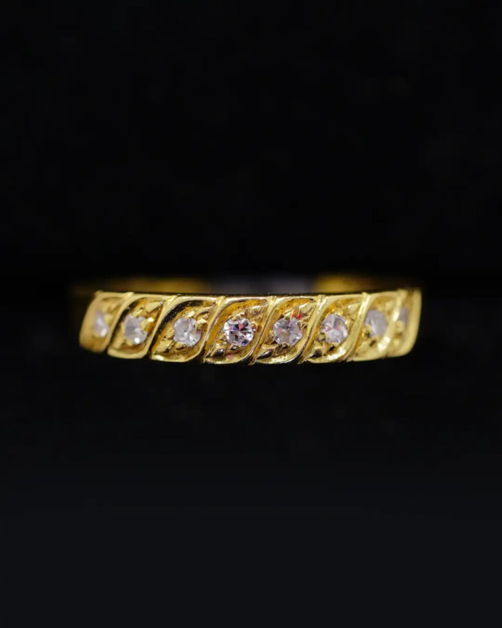 Anillo de Compromiso en Oro 18K con Diamante Natural 0.16 P | Dorian Joyeros