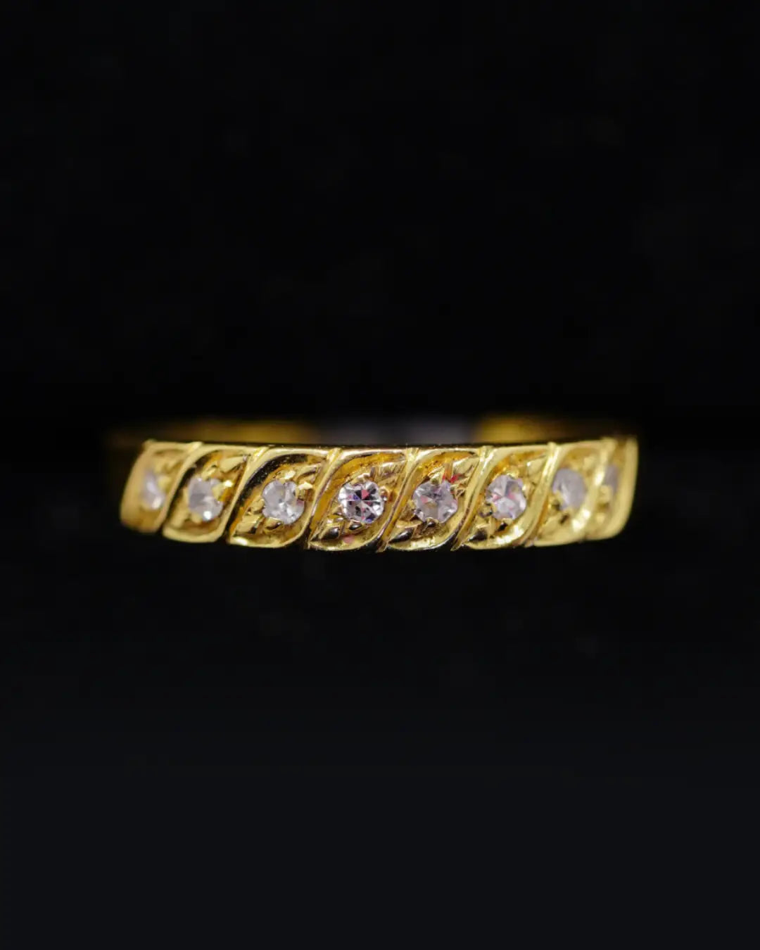 Anillo de Compromiso en Oro 18K con Diamante Natural 0.16 P | Dorian Joyeros