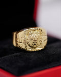 🦁 Anillo Caballero León en Oro 18K – Poder y Elegancia